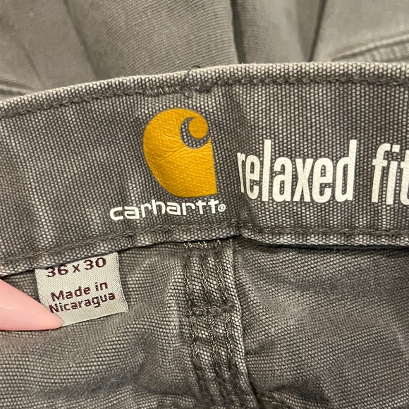 Carhartt Dark Gray Straight Relaxed Fit Jeans - Picture 6 of 6